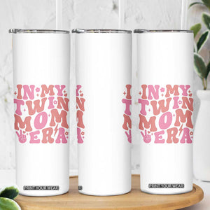 In My Twin Mom Era Skinny Tumbler Funny Mama Twin Pregnancy Announcement TS12 Print Your Wear