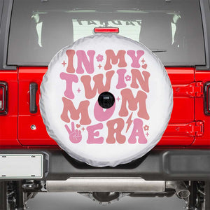 In My Twin Mom Era Spare Tire Cover Funny Mama Twin Pregnancy Announcement TS12 White Print Your Wear