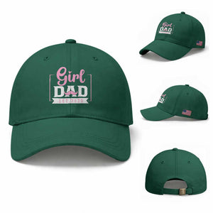 Girl Dad Est 2026 Baseball Cap Proud New Dad Gift TS12 Baseball Cap Universal Fit Irish Green Print Your Wear