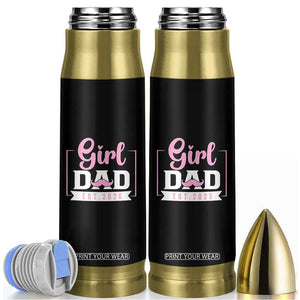 Girl Dad Est 2026 Bullet Tumbler Proud New Dad Gift TS12 Black Print Your Wear