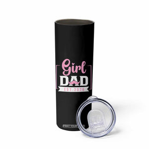 Girl Dad Est 2026 Skinny Tumbler Proud New Dad Gift TS12 Print Your Wear