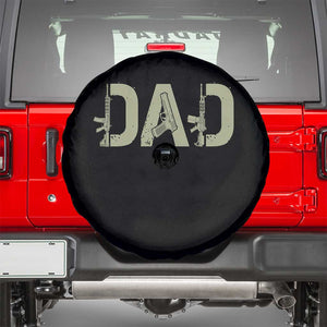 Gun Lover Dad Spare Tire Cover Funny Hunter Dad Fathers Day Gift TS12 Black Print Your Wear