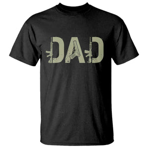 Gun Lover Dad T Shirt Funny Hunter Dad Fathers Day Gift TS12 Black Print Your Wear