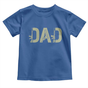 Gun Lover Dad Toddler T Shirt Funny Hunter Dad Fathers Day Gift