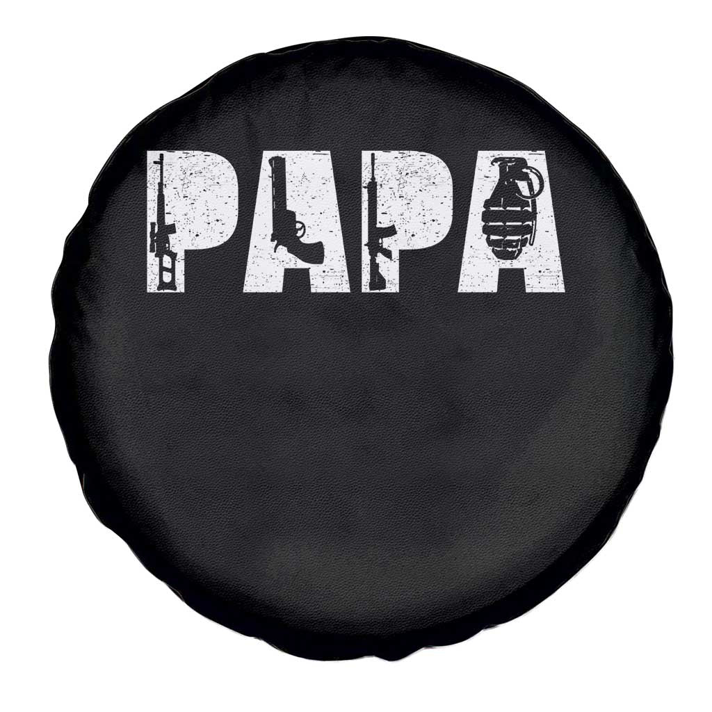 Proud Hunter Dad Spare Tire Cover Funny Hunting Lifestyle Fathers Day Gift TS12 Print Your Wear