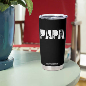 Proud Hunter Dad Tumbler Cup Funny Hunting Lifestyle Fathers Day Gift TS12 Print Your Wear
