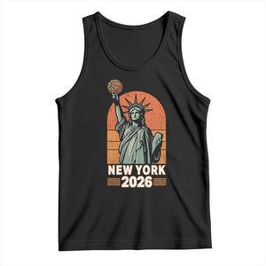 Vintage Statue Of Liberty Basketball Tank Top New York Sports Lover