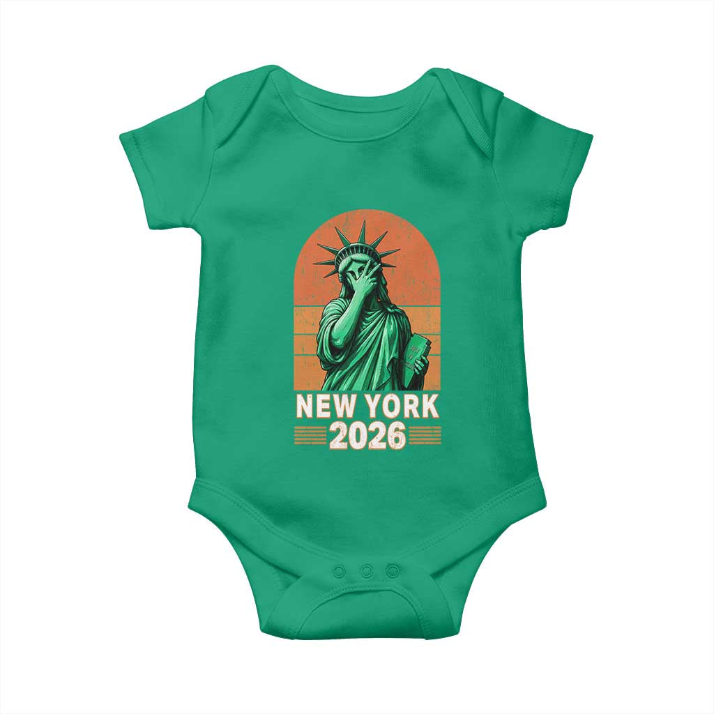 Statue Of Liberty Hoops Baby Onesie New York Pride 2026