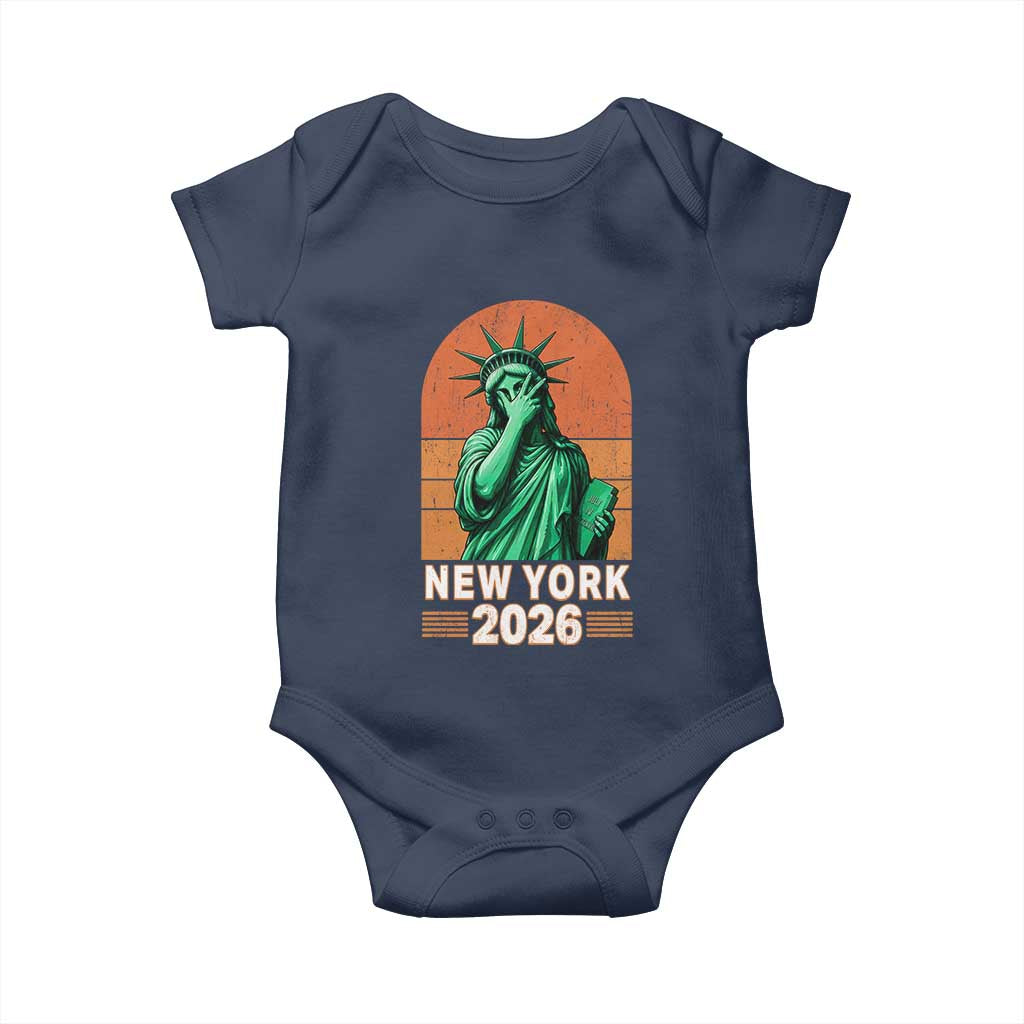 Statue Of Liberty Hoops Baby Onesie New York Pride 2026