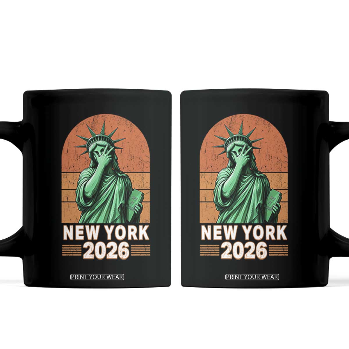 Statue Of Liberty Hoops Coffee Mug New York Pride 2026