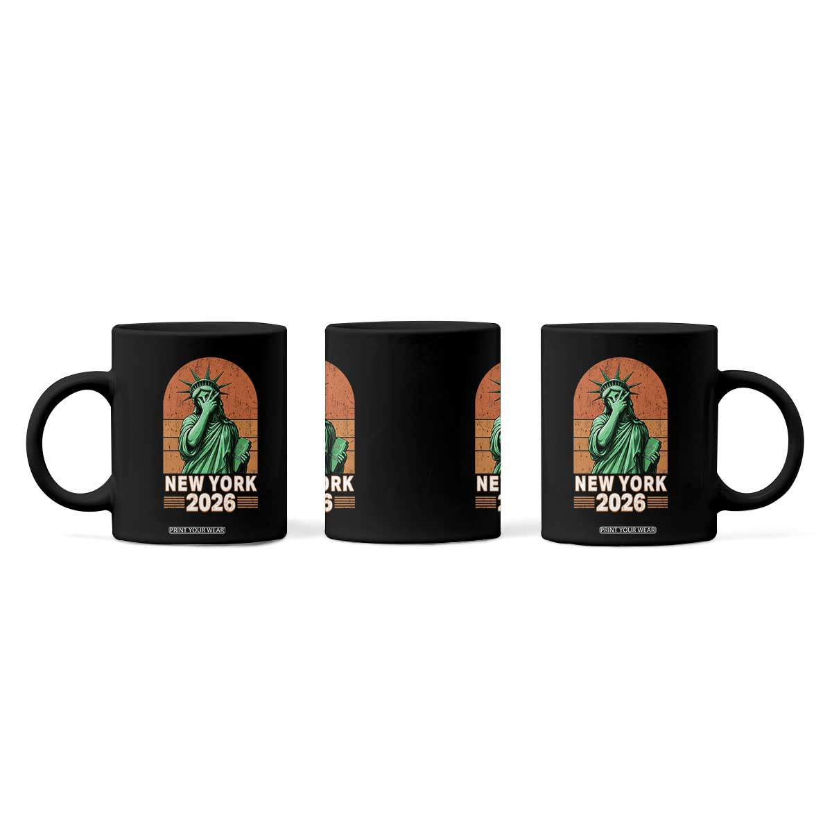 Statue Of Liberty Hoops Coffee Mug New York Pride 2026