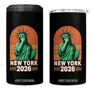 Statue Of Liberty Hoops 4 in 1 Can Cooler Tumbler New York Pride 2026