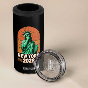 Statue Of Liberty Hoops 4 in 1 Can Cooler Tumbler New York Pride 2026