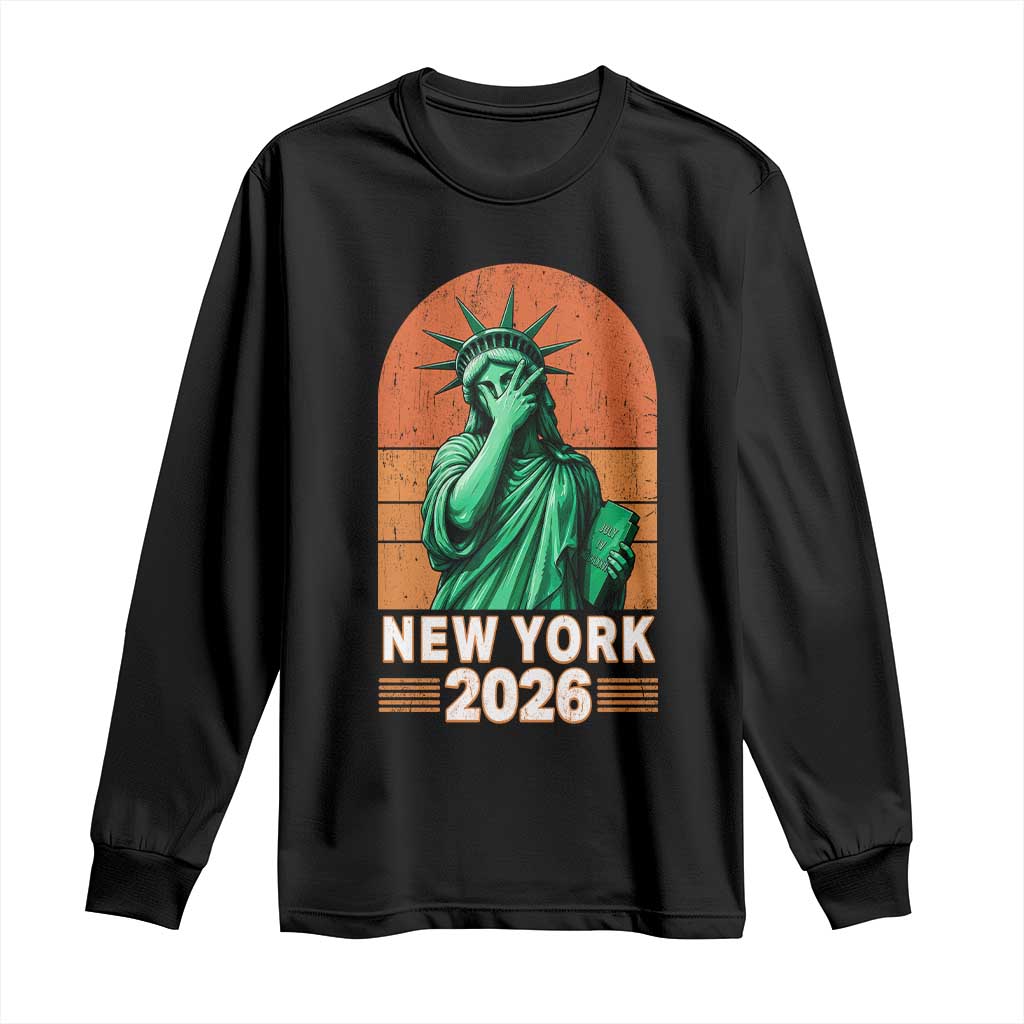 Statue Of Liberty Hoops Long Sleeve Shirt New York Pride 2026