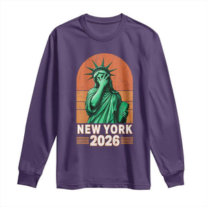 Statue Of Liberty Hoops Long Sleeve Shirt New York Pride 2026