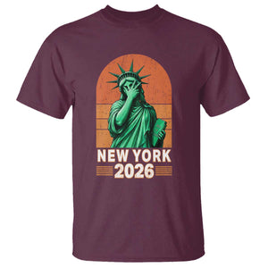 Statue Of Liberty Hoops T Shirt New York Pride 2026