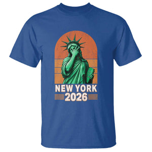 Statue Of Liberty Hoops T Shirt New York Pride 2026