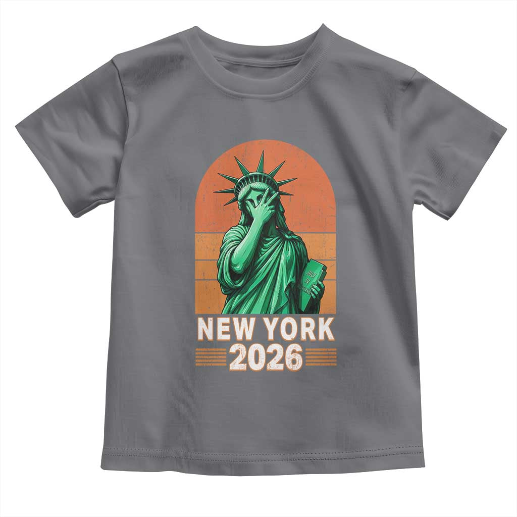 Statue Of Liberty Hoops Toddler T Shirt New York Pride 2026
