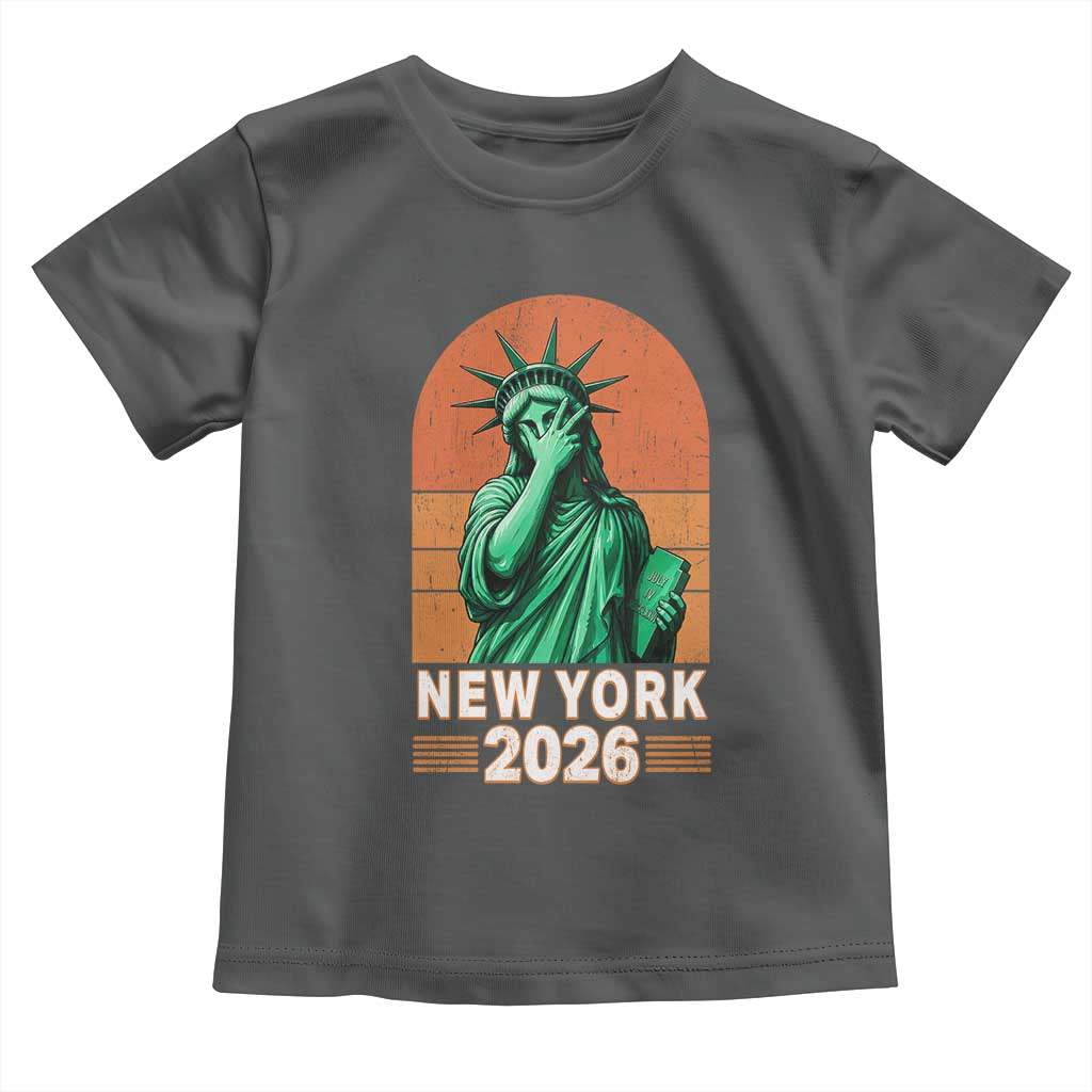 Statue Of Liberty Hoops Toddler T Shirt New York Pride 2026