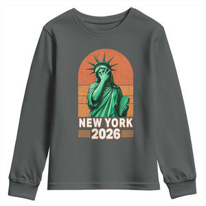 Statue Of Liberty Hoops Youth Sweatshirt New York Pride 2026