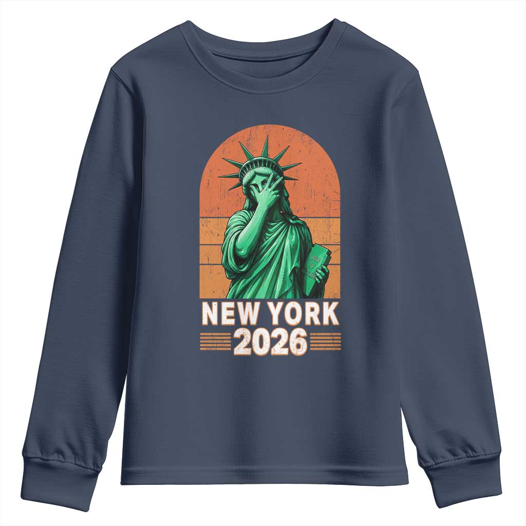 Statue Of Liberty Hoops Youth Sweatshirt New York Pride 2026