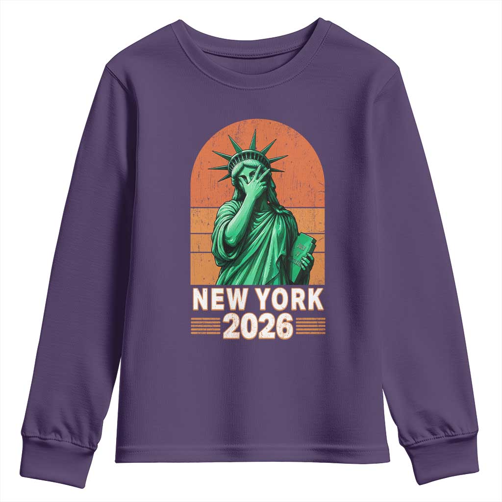 Statue Of Liberty Hoops Youth Sweatshirt New York Pride 2026