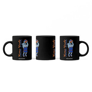 Funny Bulldog Playing Basketball Coffee Mug New York Pride