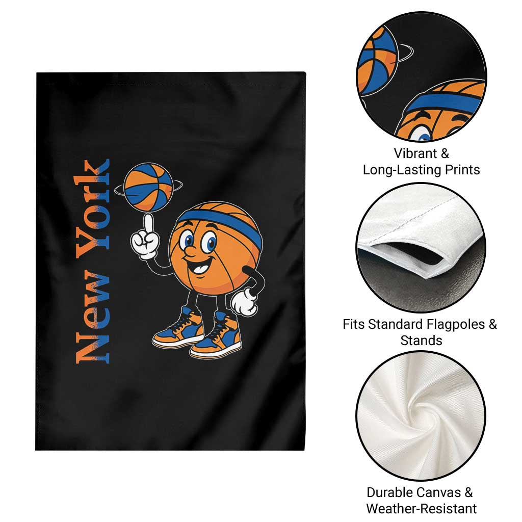 Funny New York Pride Garden Flag Basketball Lover Fan Gift