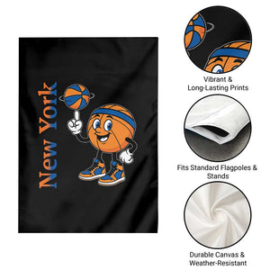 Funny New York Pride Garden Flag Basketball Lover Fan Gift