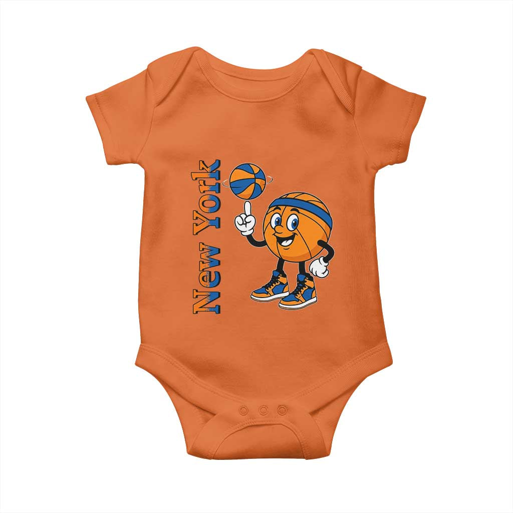 Funny New York Pride Baby Onesie Basketball Lover Fan Gift