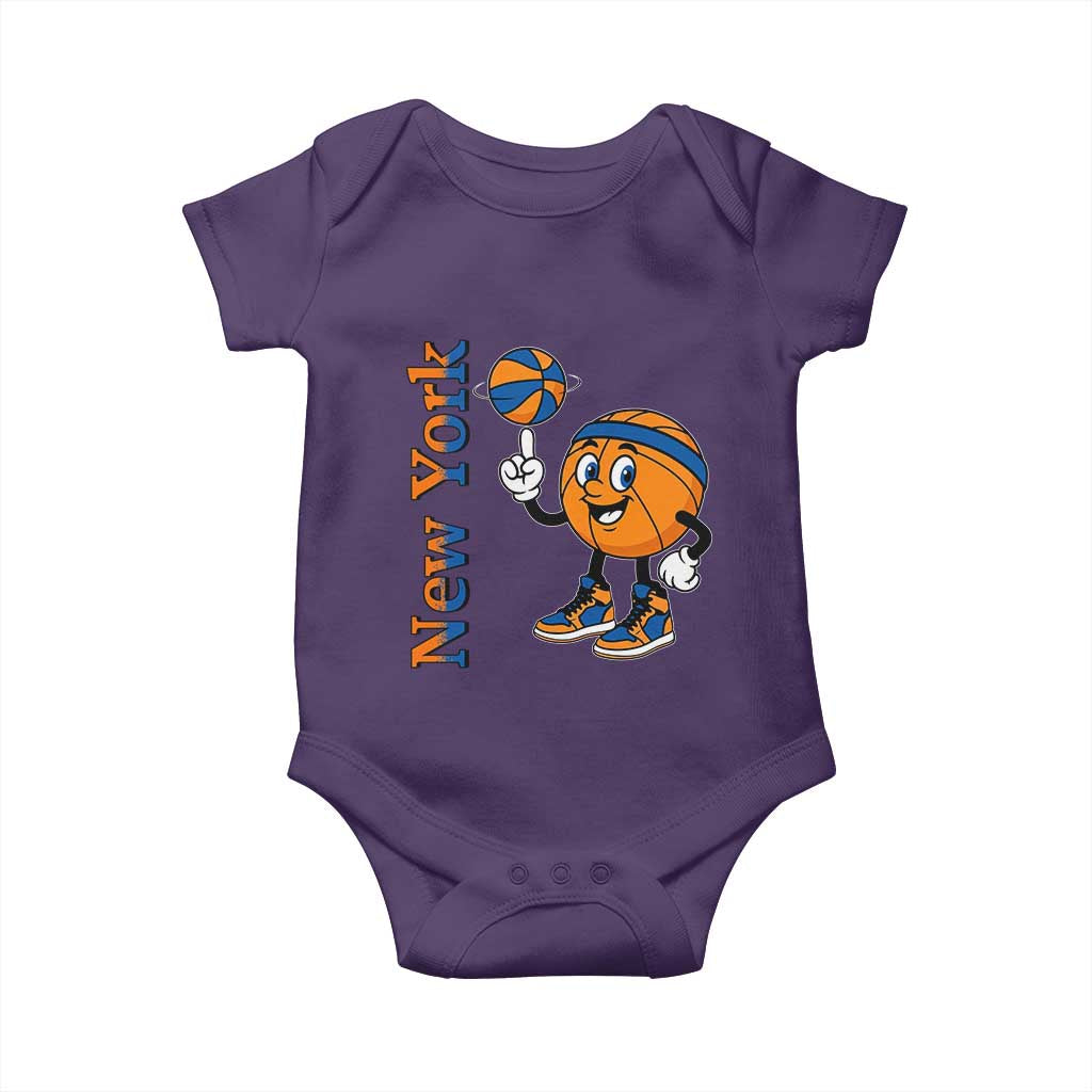 Funny New York Pride Baby Onesie Basketball Lover Fan Gift