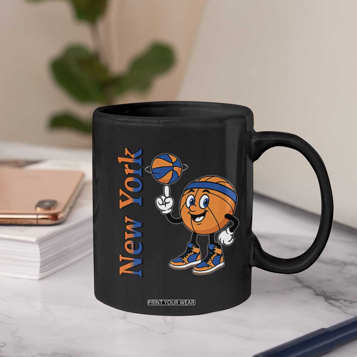 Funny New York Pride Coffee Mug Basketball Lover Fan Gift