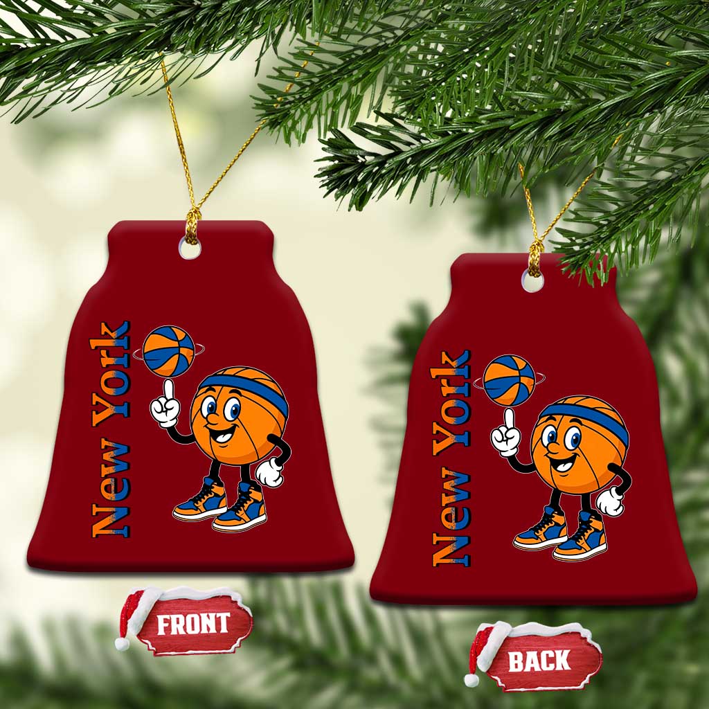 Funny New York Pride Ceramic Ornament Basketball Lover Fan Gift