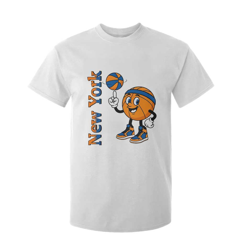 Funny New York Pride T Shirt For Kid Basketball Lover Fan Gift TS12 White Print Your Wear