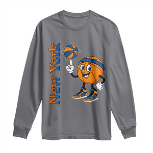 Funny New York Pride Long Sleeve Shirt Basketball Lover Fan Gift