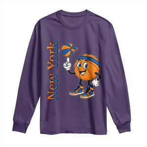 Funny New York Pride Long Sleeve Shirt Basketball Lover Fan Gift