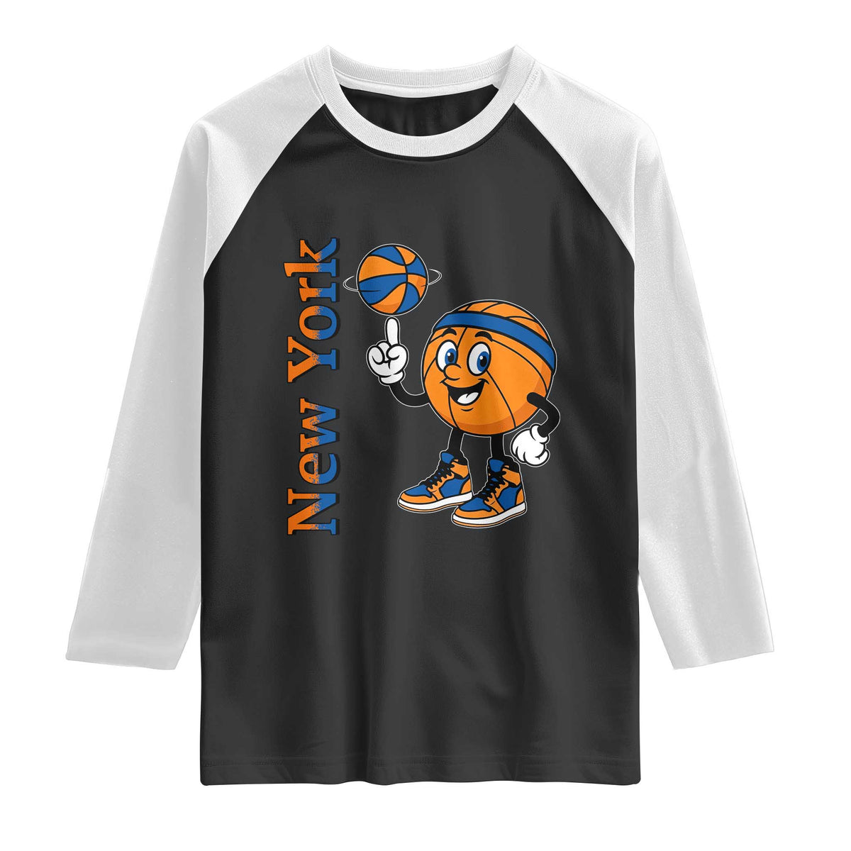 Funny New York Pride Raglan Shirt Basketball Lover Fan Gift
