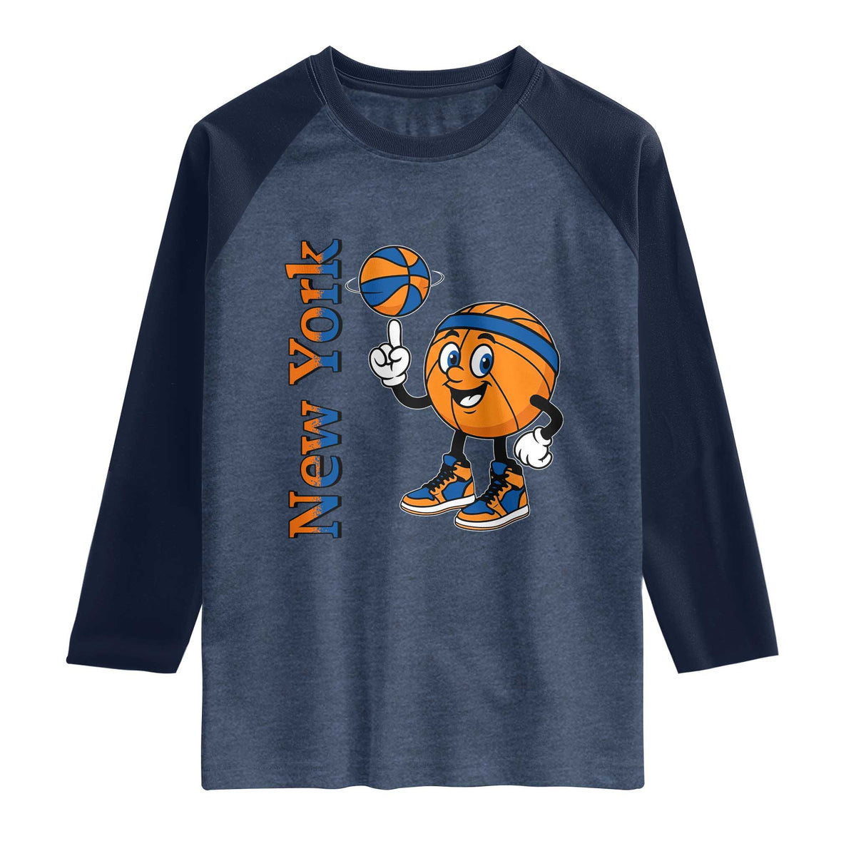 Funny New York Pride Raglan Shirt Basketball Lover Fan Gift