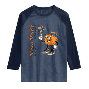 Funny New York Pride Raglan Shirt Basketball Lover Fan Gift