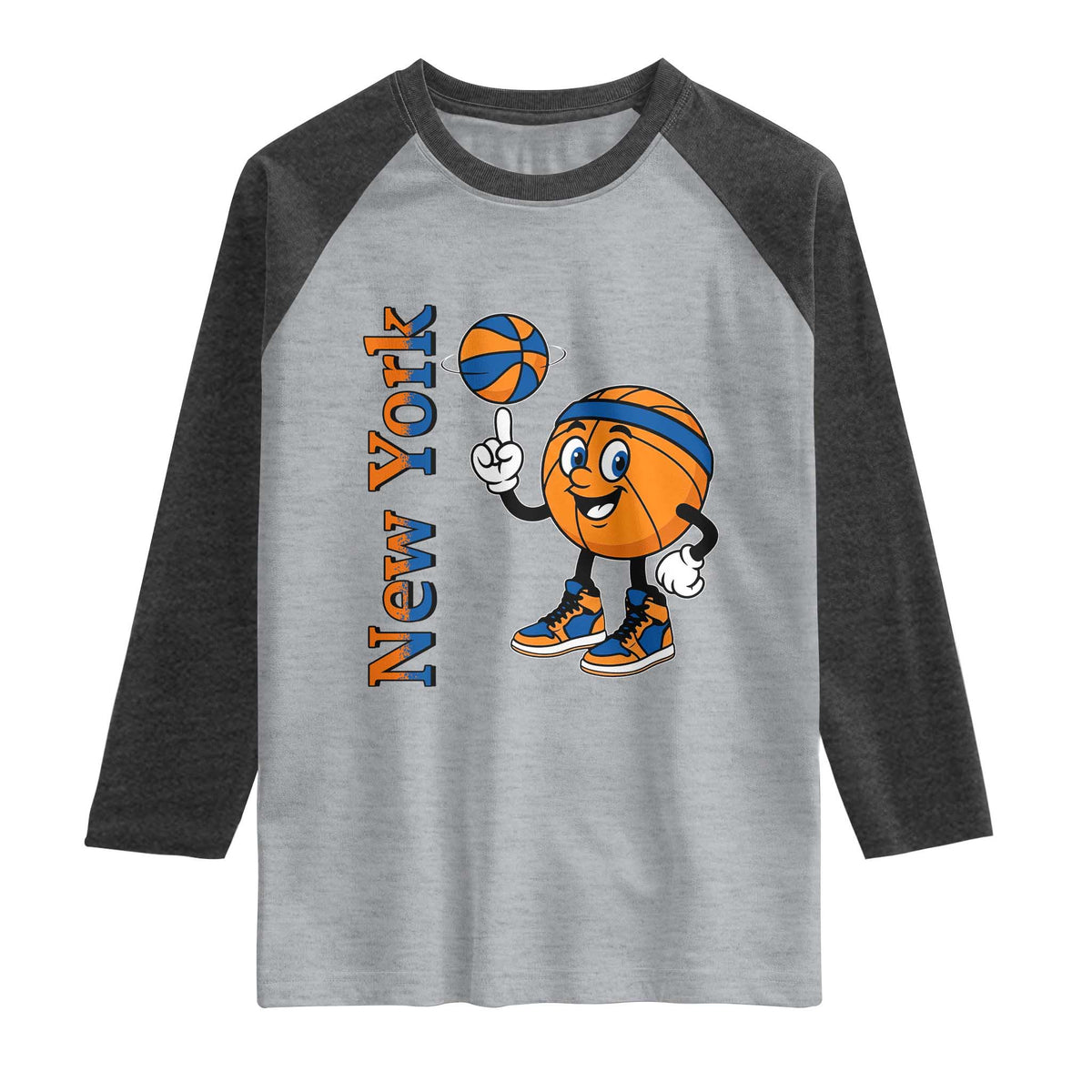 Funny New York Pride Raglan Shirt Basketball Lover Fan Gift