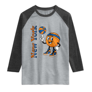 Funny New York Pride Raglan Shirt Basketball Lover Fan Gift