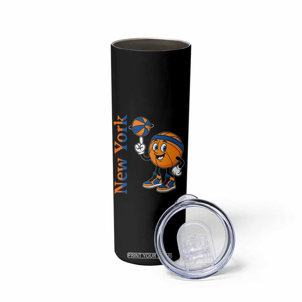 Funny New York Pride Skinny Tumbler Basketball Lover Fan Gift