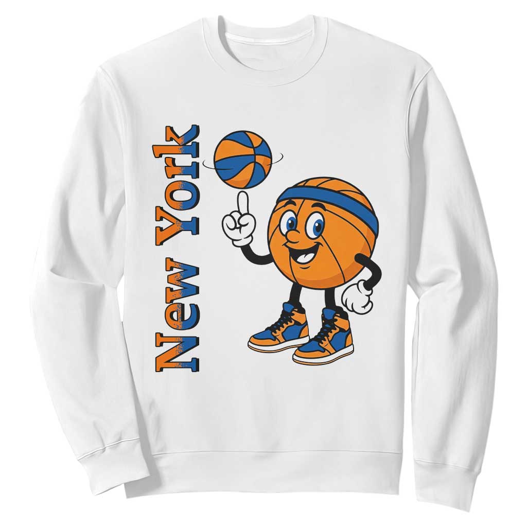 Funny New York Pride Sweatshirt Basketball Lover Fan Gift