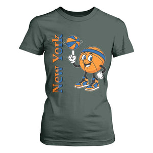 Funny New York Pride T Shirt For Women Basketball Lover Fan Gift