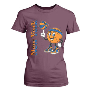 Funny New York Pride T Shirt For Women Basketball Lover Fan Gift
