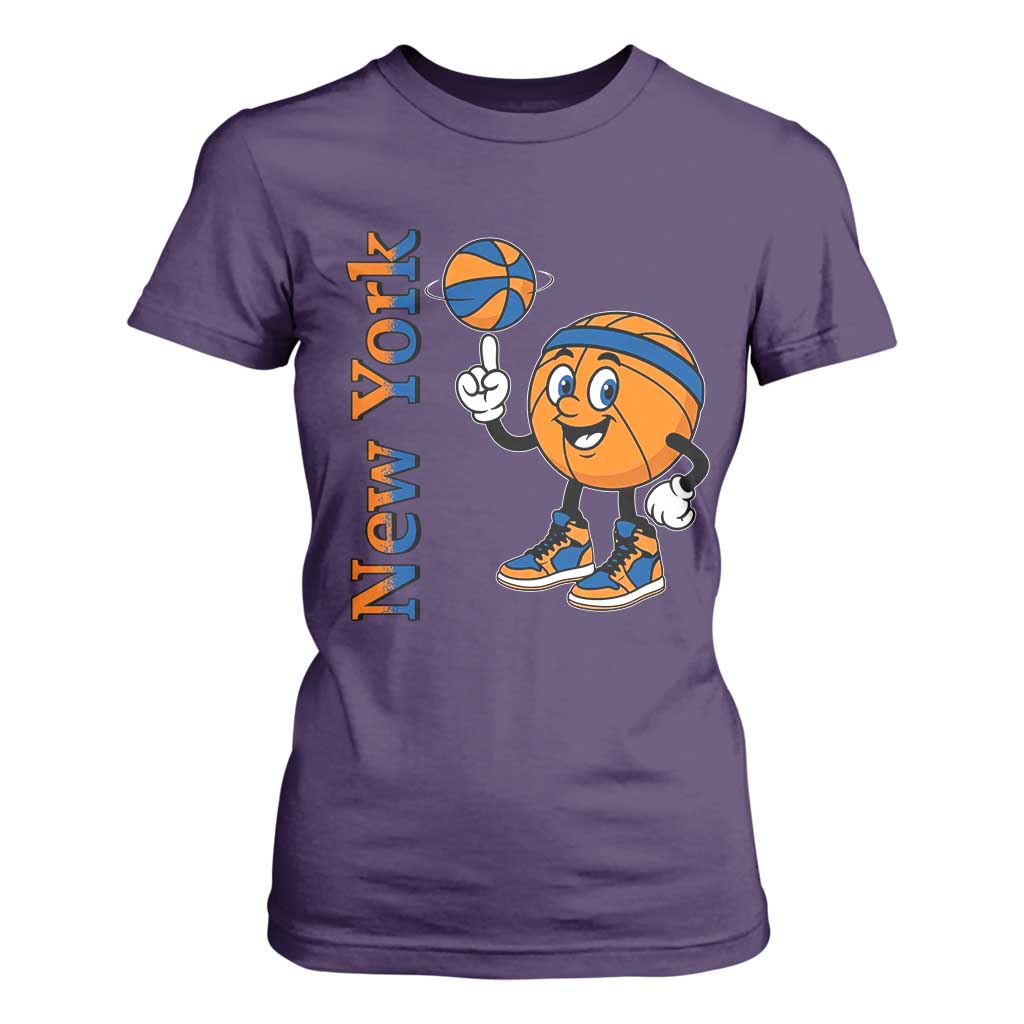 Funny New York Pride T Shirt For Women Basketball Lover Fan Gift