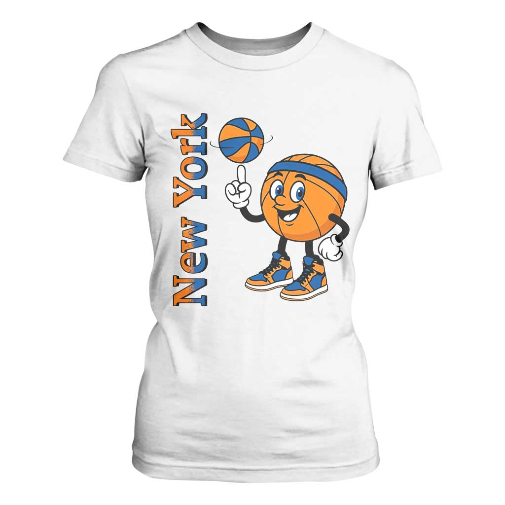 Funny New York Pride T Shirt For Women Basketball Lover Fan Gift