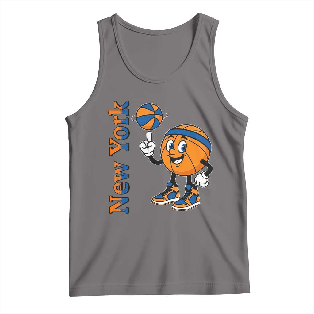 Funny New York Pride Tank Top Basketball Lover Fan Gift TS12 Deep Heather Print Your Wear
