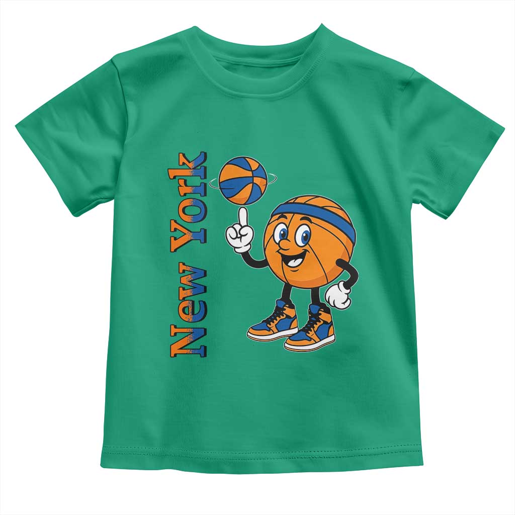 Funny New York Pride Toddler T Shirt Basketball Lover Fan Gift