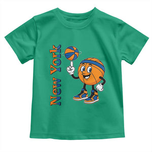 Funny New York Pride Toddler T Shirt Basketball Lover Fan Gift